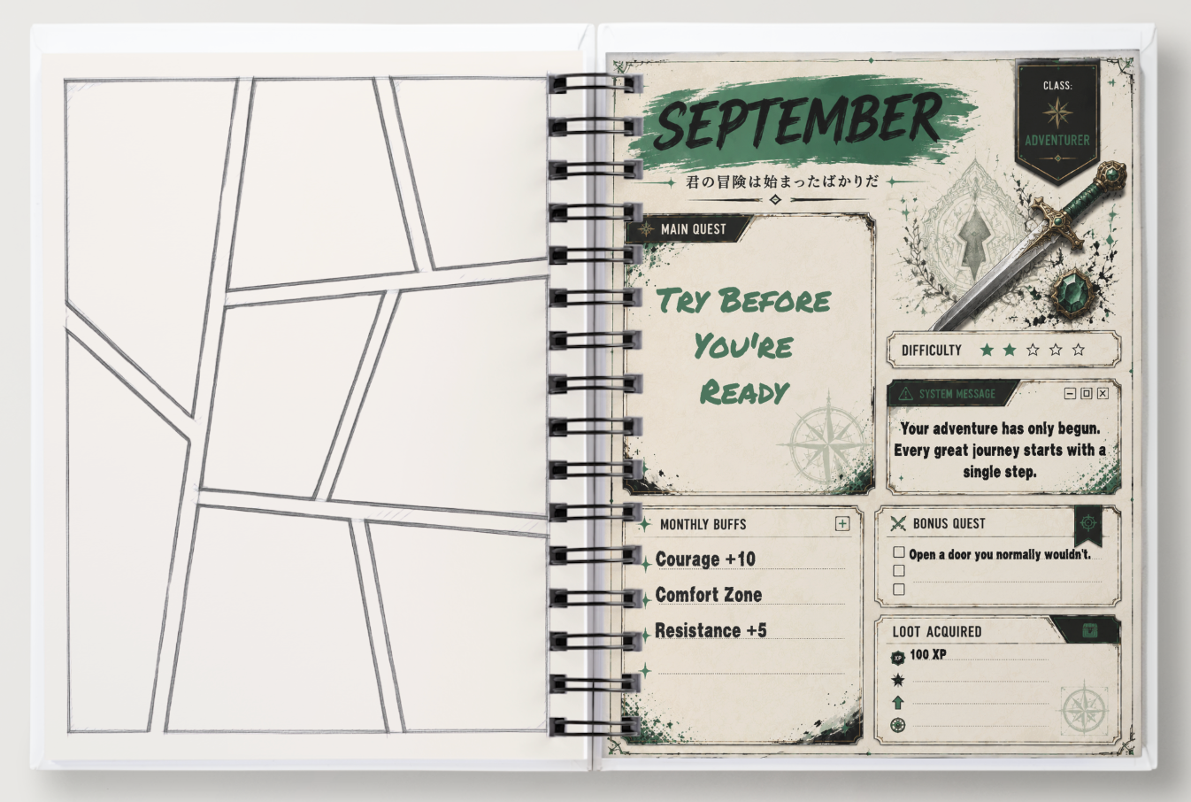 September inspiration spread